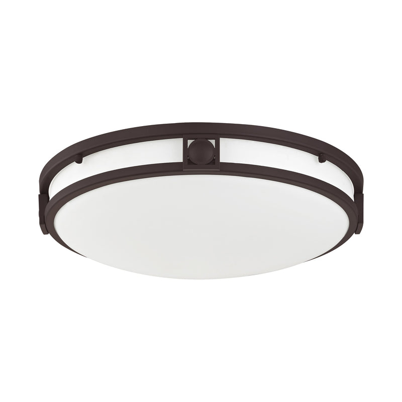 Titania 3-Light Flush Mount in Bronze