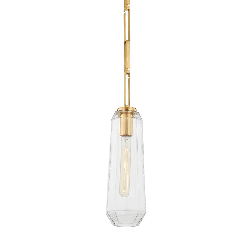 Copenhagen Pendant in Vintage Brass