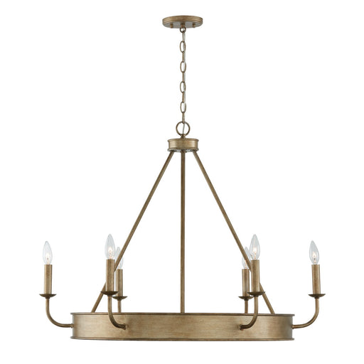 Nole 6-Light Chandelier in Mystic Luster