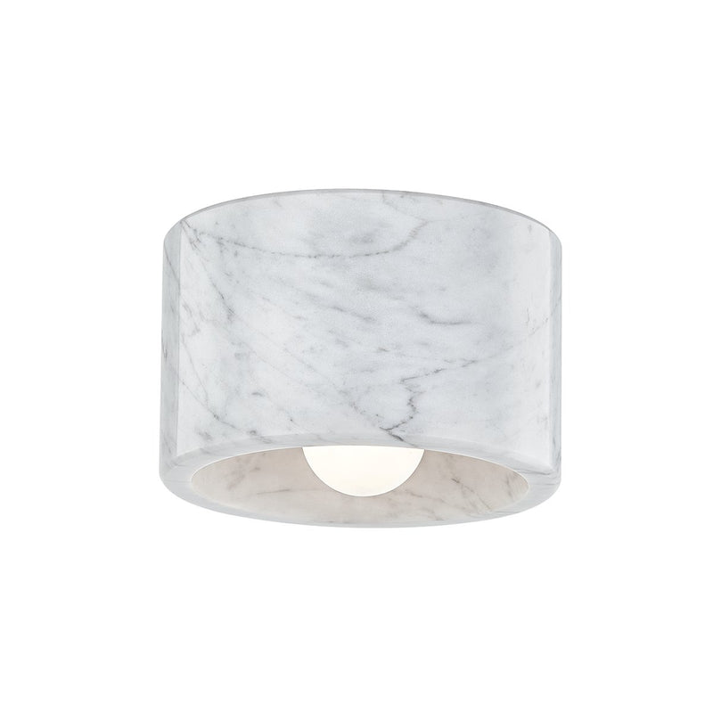 Loris Flush Mount in Polished Nickel