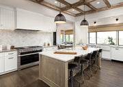 Sawyer 1 Light 12.5" Pendant in Bronze in a room setting