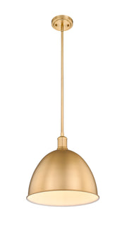 Sawyer 1 Light 12.5" Pendant in Classic Brass