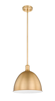 Sawyer 1 Light 12.5" Pendant in Classic Brass
