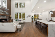 Sawyer 1 Light 12.5" Pendant in Chrome in a room setting