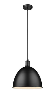 Sawyer 1 Light 12.5" Pendant in Matte Black
