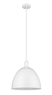 Sawyer 1 Light 12.5" Pendant in Satin White