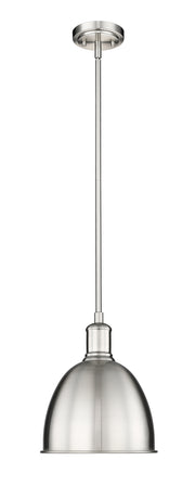 Sawyer 1 Light 8.25" Pendant in Brushed Nickel