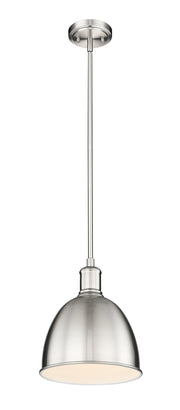 Sawyer 1 Light 8.25" Pendant in Brushed Nickel