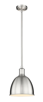 Sawyer 1 Light 8.25" Pendant in Brushed Nickel