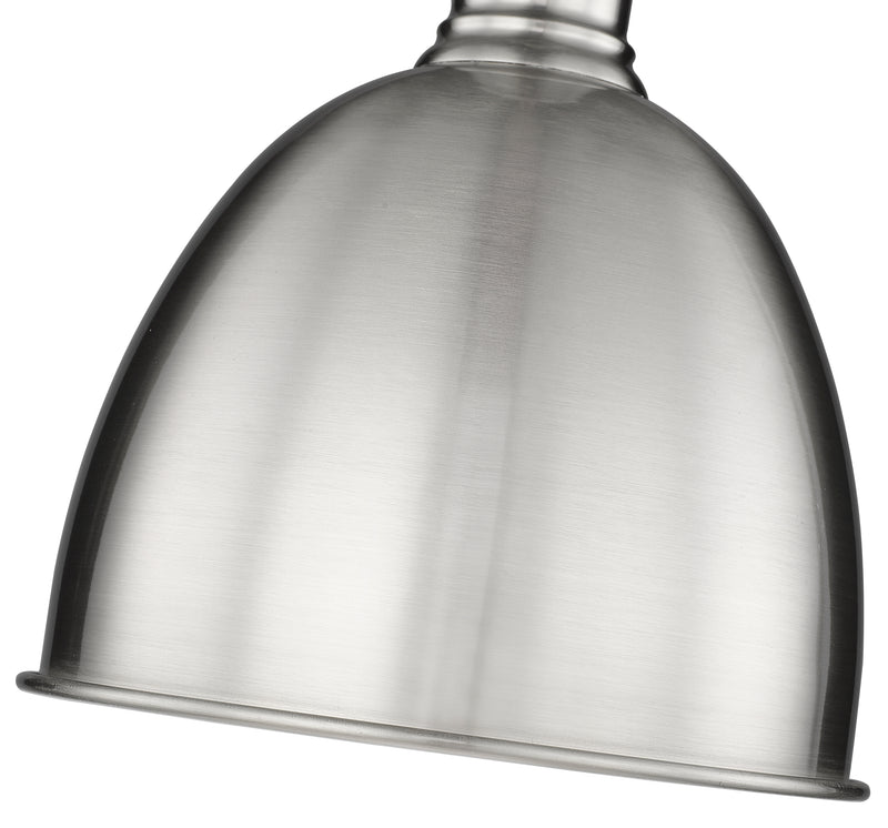 Sawyer 1 Light 8.25" Pendant in Brushed Nickel
