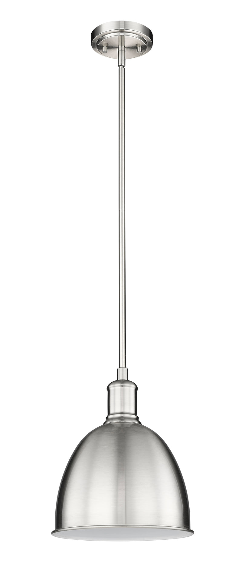 Sawyer 1 Light 8.25" Pendant in Brushed Nickel