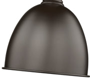 Sawyer 1 Light 8.25" Pendant in Bronze