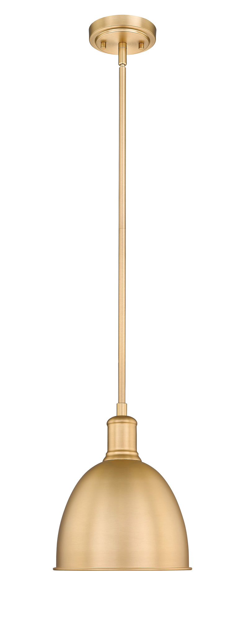 Sawyer 1 Light 8.25" Pendant in Classic Brass