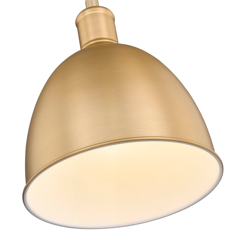 Sawyer 1 Light 8.25" Pendant in Classic Brass