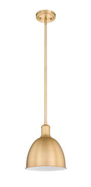 Sawyer 1 Light 8.25" Pendant in Classic Brass