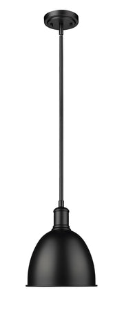 Sawyer 1 Light 8.25" Pendant in Matte Black
