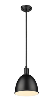 Sawyer 1 Light 8.25" Pendant in Matte Black