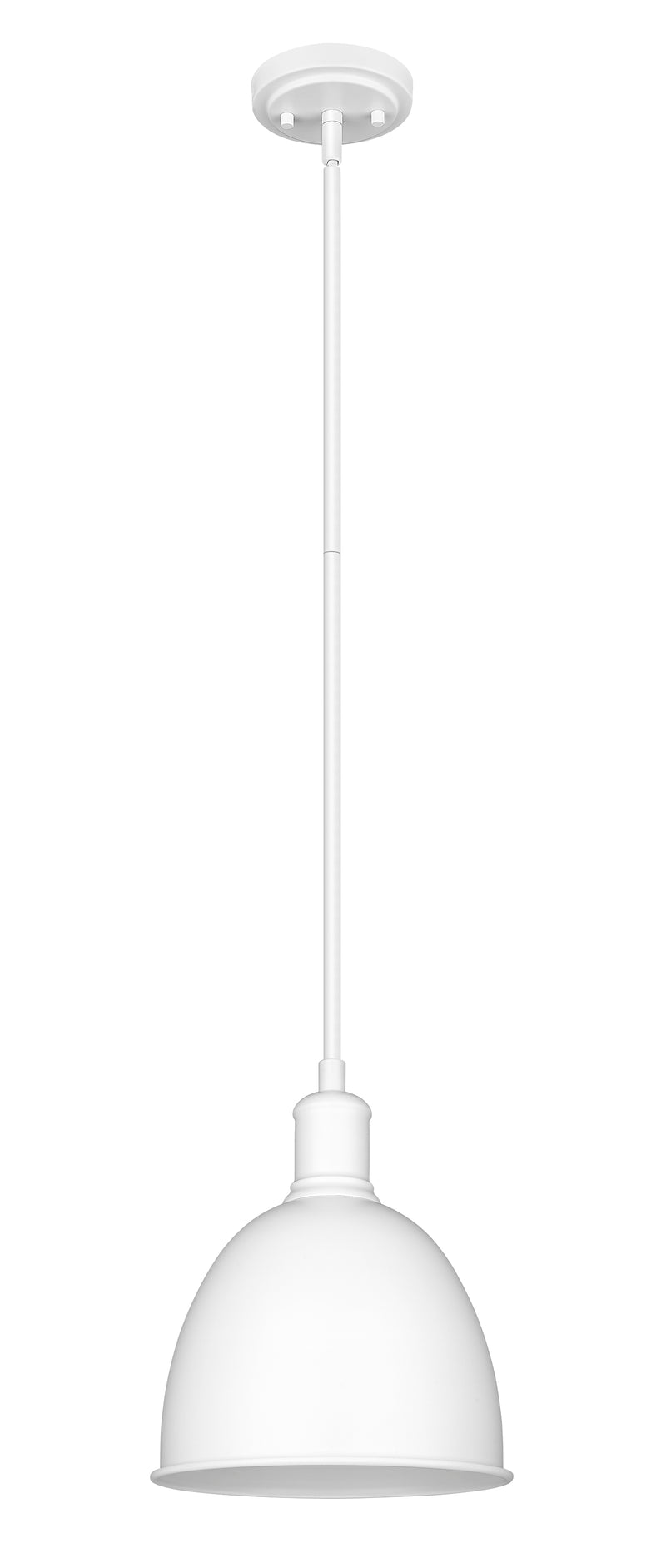 Sawyer 1 Light 8.25" Pendant in Satin White