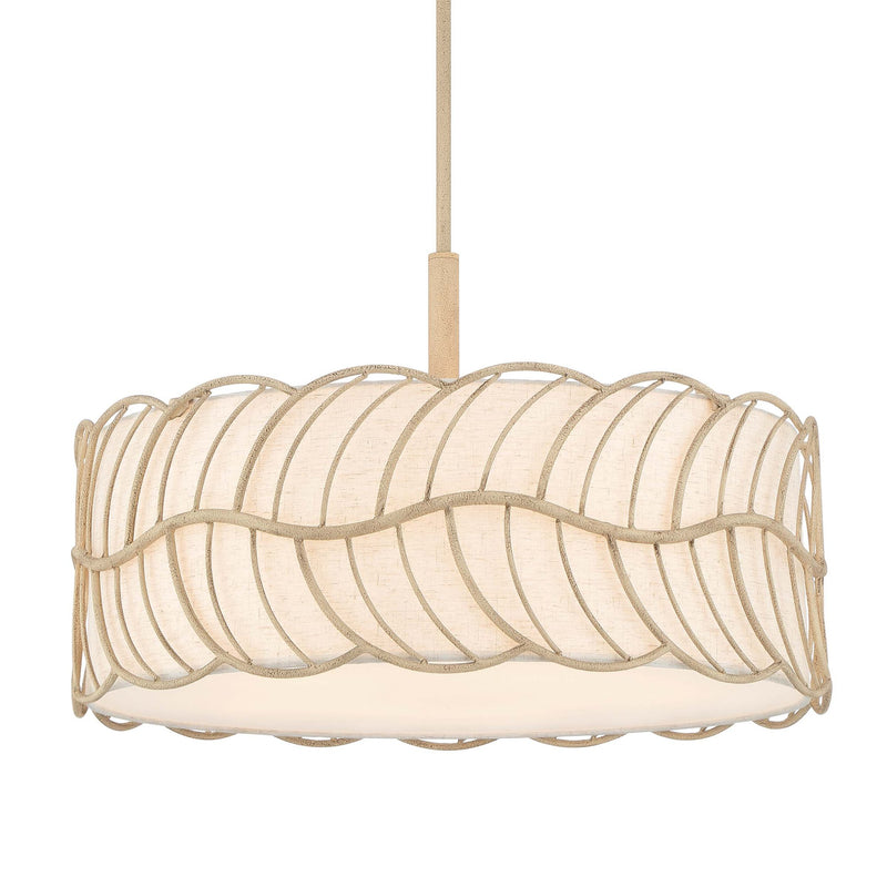 Simbolo 5-Light Pendant in Almond