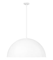 Vega 3 Light 31.5" Pendant in Matte White