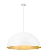 Vega 3 Light 31.5" Pendant in Matte White