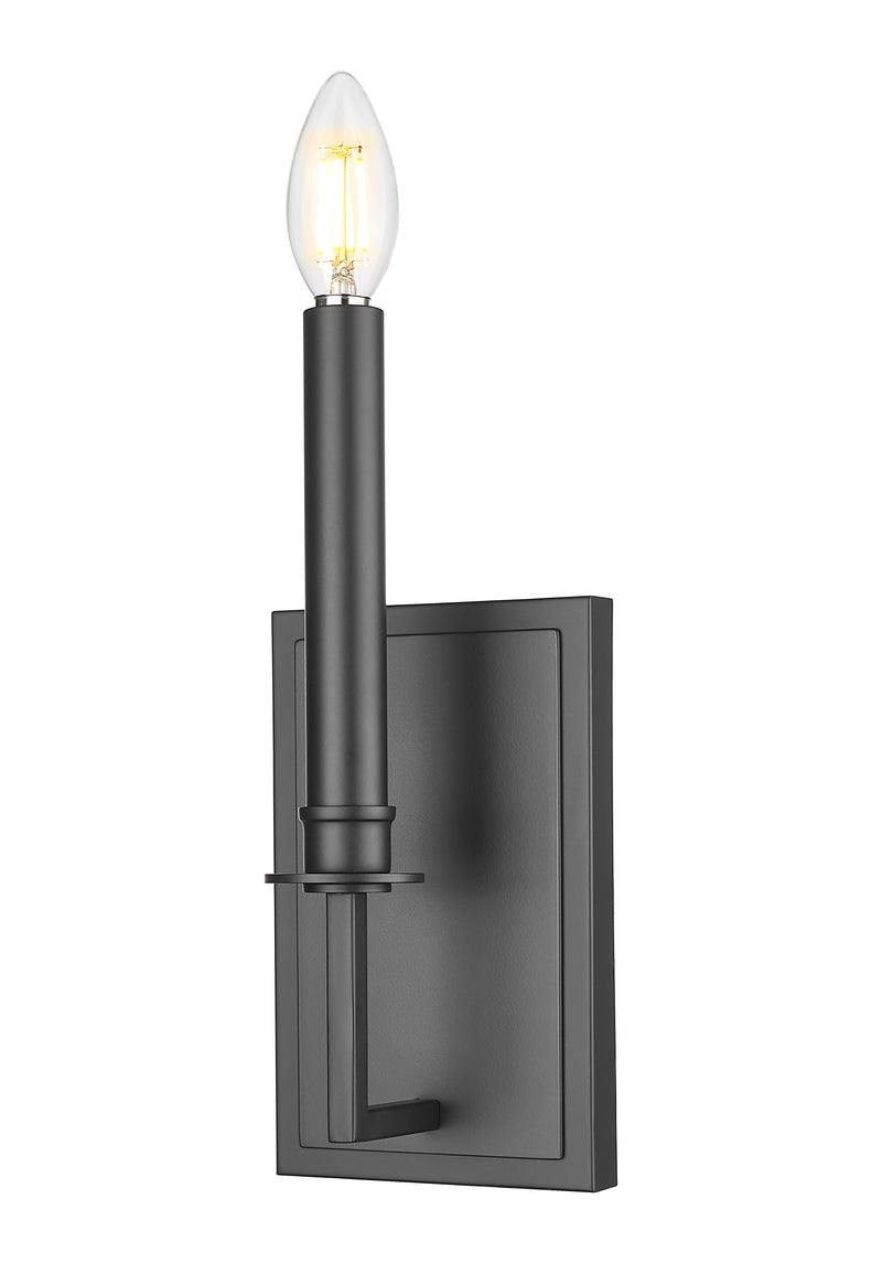 Orson 2 Light 4.75" Wall Sconce in Matte Black