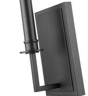 Orson 2 Light 4.75" Wall Sconce in Matte Black