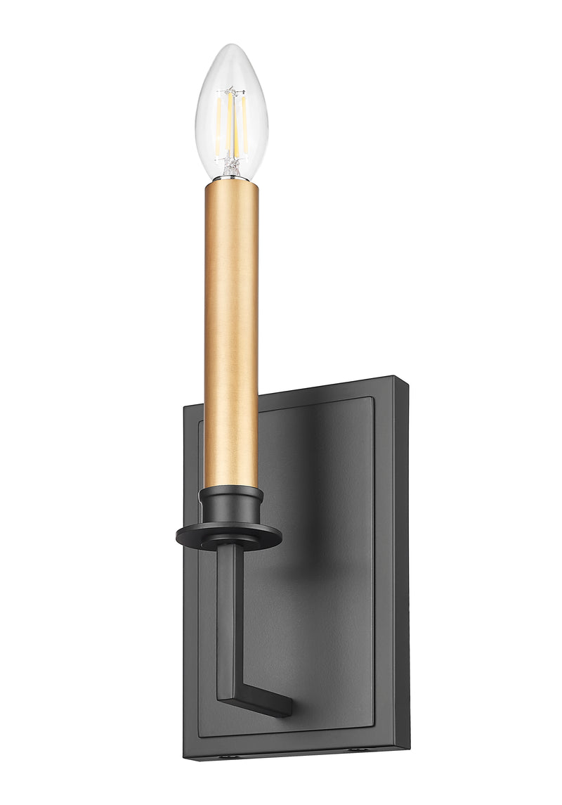 Orson 2 Light 4.75" Wall Sconce in Matte Black