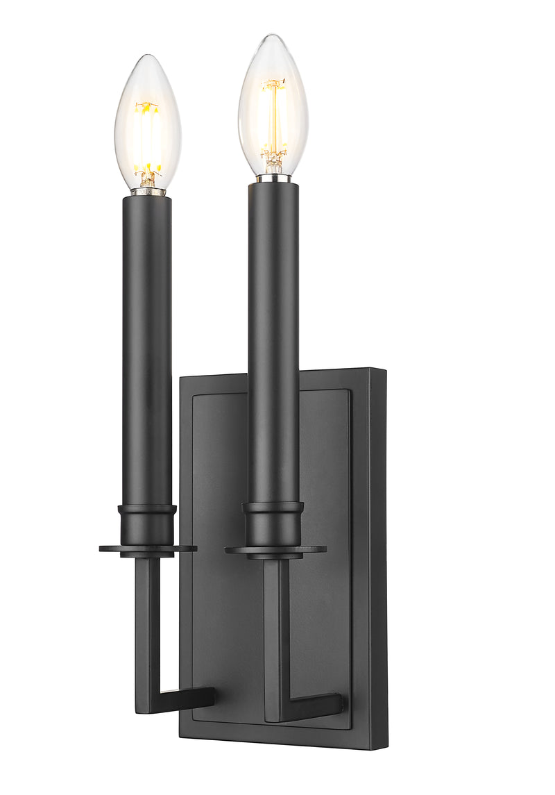 Orson 1 Light 5" Wall Sconce in Matte Black
