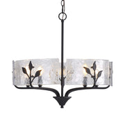 Bloem 5-Light Pendant in Natural Black