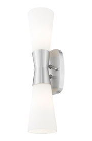 Emrys 2 Light 4.5" Wall Sconce in Brushed Nickel