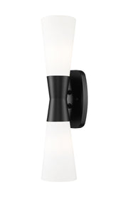 Emrys 2 Light 4.5" Wall Sconce in Matte Black