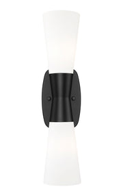 Emrys 2 Light 4.5" Wall Sconce in Matte Black