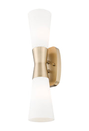 Emrys 2 Light 4.5" Wall Sconce in Modern Gold