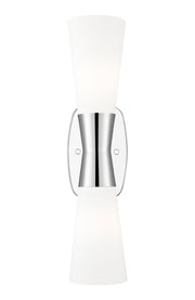 Emrys 2 Light 4.5" Wall Sconce in Polished Nickel