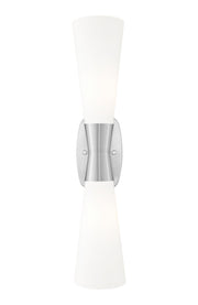 Emrys 2 Light 4.75" Wall Sconce in Brushed Nickel