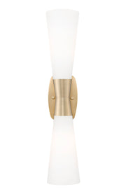 Emrys 2 Light 4.75" Wall Sconce in Modern Gold