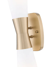 Emrys 2 Light 4.75" Wall Sconce in Modern Gold