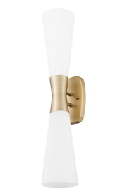 Emrys 2 Light 4.75" Wall Sconce in Modern Gold