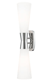 Emrys 2 Light 4.75" Wall Sconce in Polished Nickel