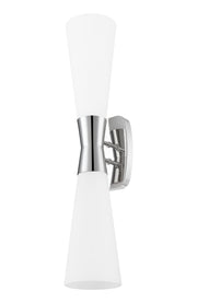 Emrys 2 Light 4.75" Wall Sconce in Polished Nickel