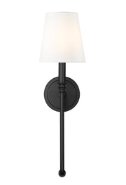 Jisele 1 Light 5.75" Wall Sconce in Matte Black
