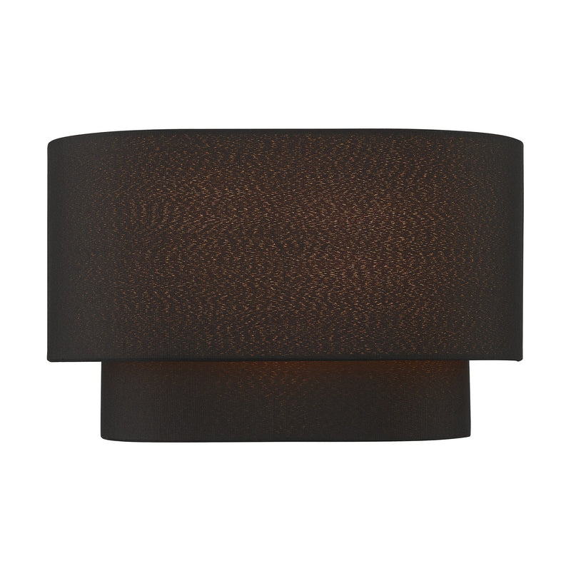 Sentosa 2-Light ADA Wall Sconce in Black