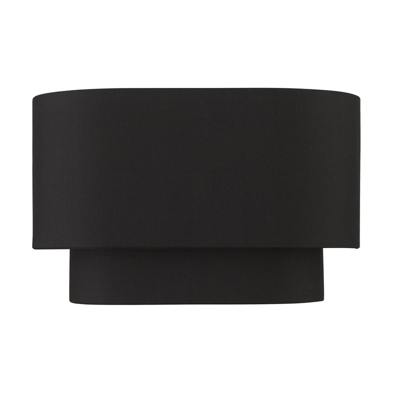 Sentosa 2-Light ADA Wall Sconce in Black