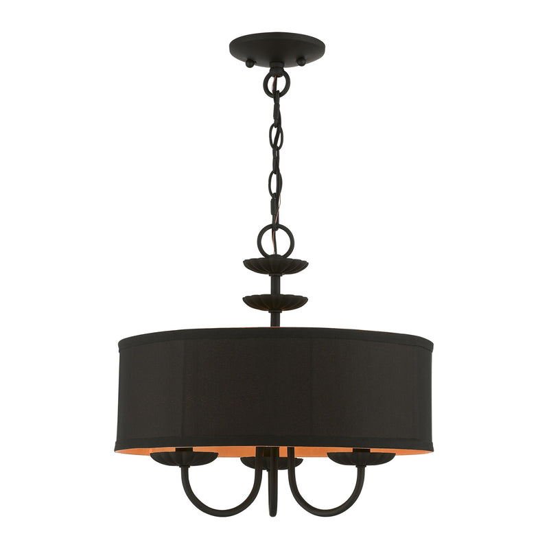 Winchester 3-Light Chandelier in Black