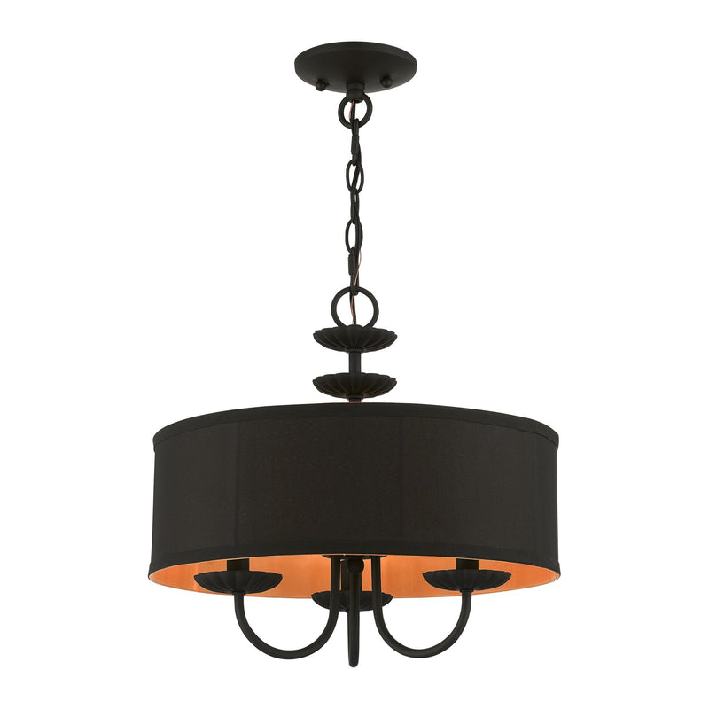 Winchester 3-Light Chandelier in Black