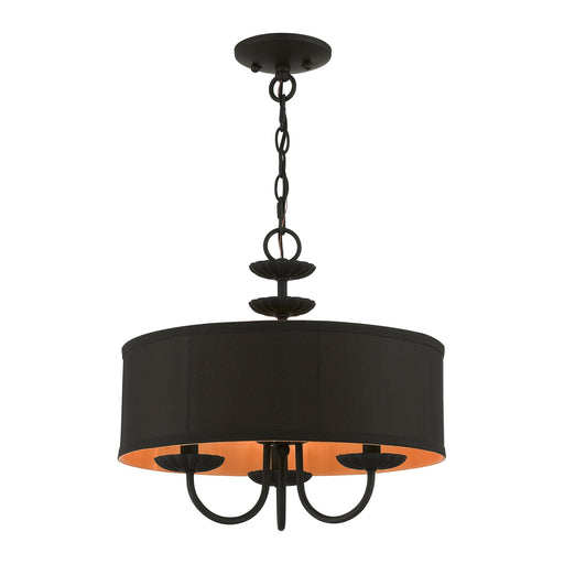 Winchester 3-Light Chandelier in Black