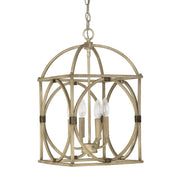 Surrey 4-Light Chandelier in French Oak