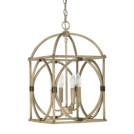 Surrey 4-Light Chandelier in French Oak