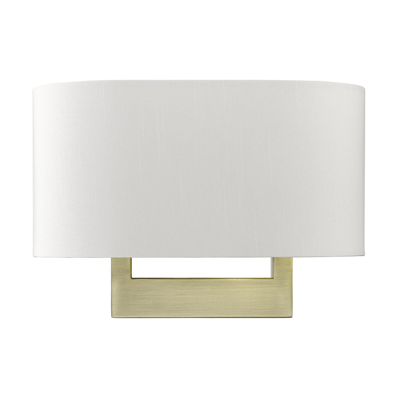 Ada 2-Light Medium ADA Wall Sconce in Antique Brass